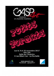 Exposition Gaspart 17, novembre 2017